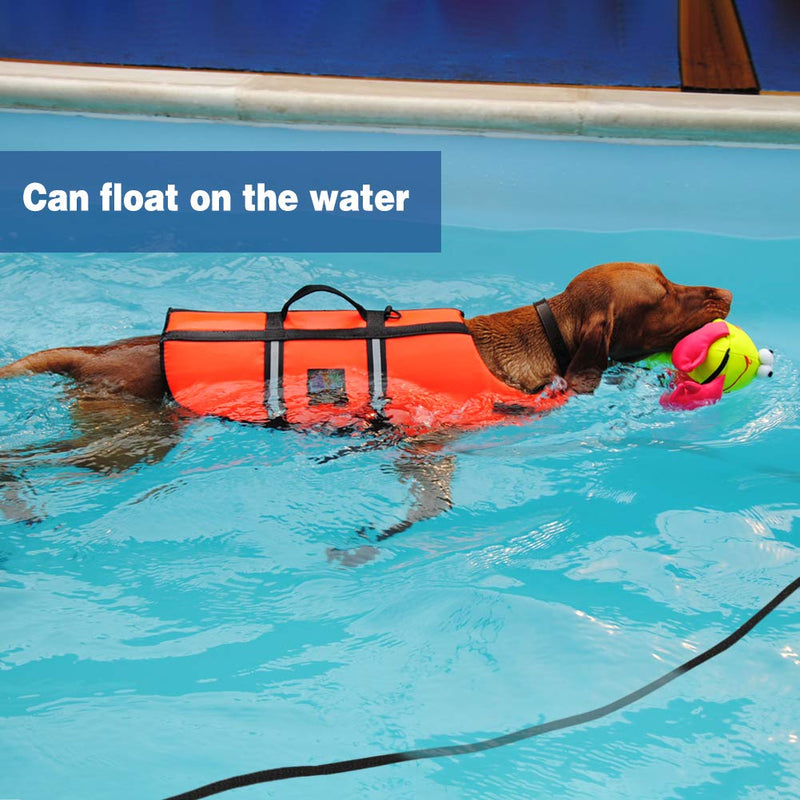 Vivifying Dog Check Cord, 20FT/6M Floatable Long Dog Training Rope with Handle for Beach, Lake (Black) - PawsPlanet Australia