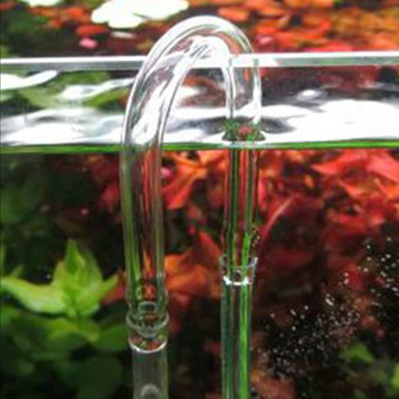 Bilindasly 1 Set Spiral Tube CO2 Diffuser Atomizer Aquarium Disc Supply Accessories for Aquarium Planted Tank with U-Shaped Tube, Check Valve, Air Volume Control Valve, Suction Cup - PawsPlanet Australia