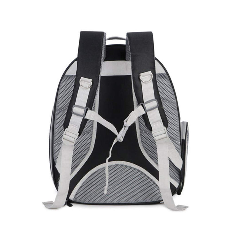 Balacoo Expandable Cat Carrier Backpack Space Capsule Transparent Bubble Pet Carrier Outdoor Pet Cat Dogs Carrier for Small Dog Pet Cat Hiking Traveling (Black) - PawsPlanet Australia