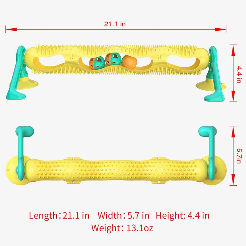 SevenMye Cat Track Ball Interactive Play Track with Moving Balls Cats Kitten Chasing & Exercising Needs for Indoor - PawsPlanet Australia