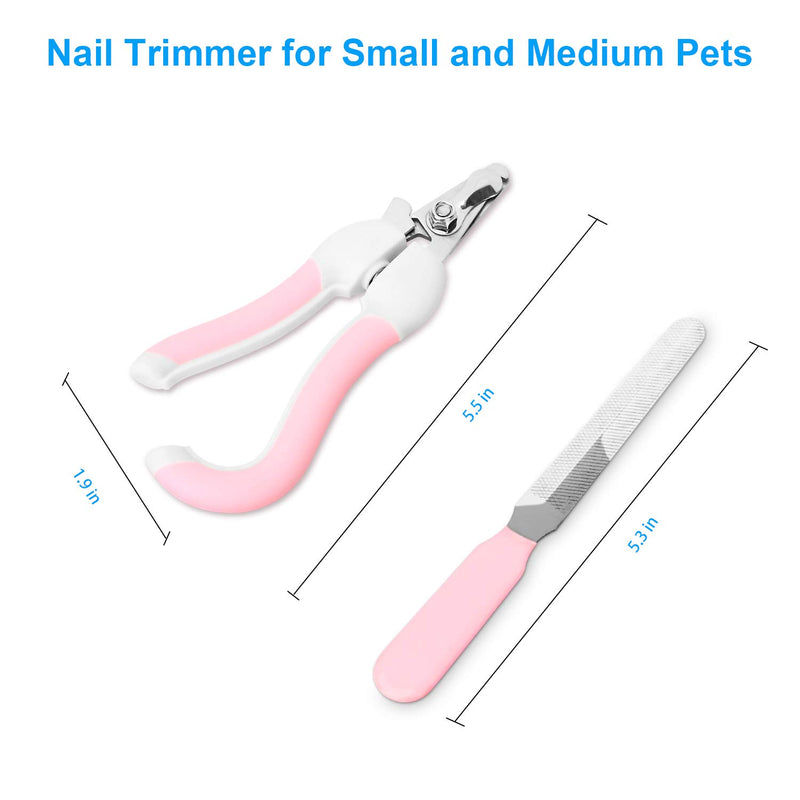 YT Direct Professional Cat/Dog Nail Clippers, Stainless Steel Pet Claw Scissors/Trimmers for Small and Medium Dogs/Cats Grooming at Home, One Nail File Included - PawsPlanet Australia