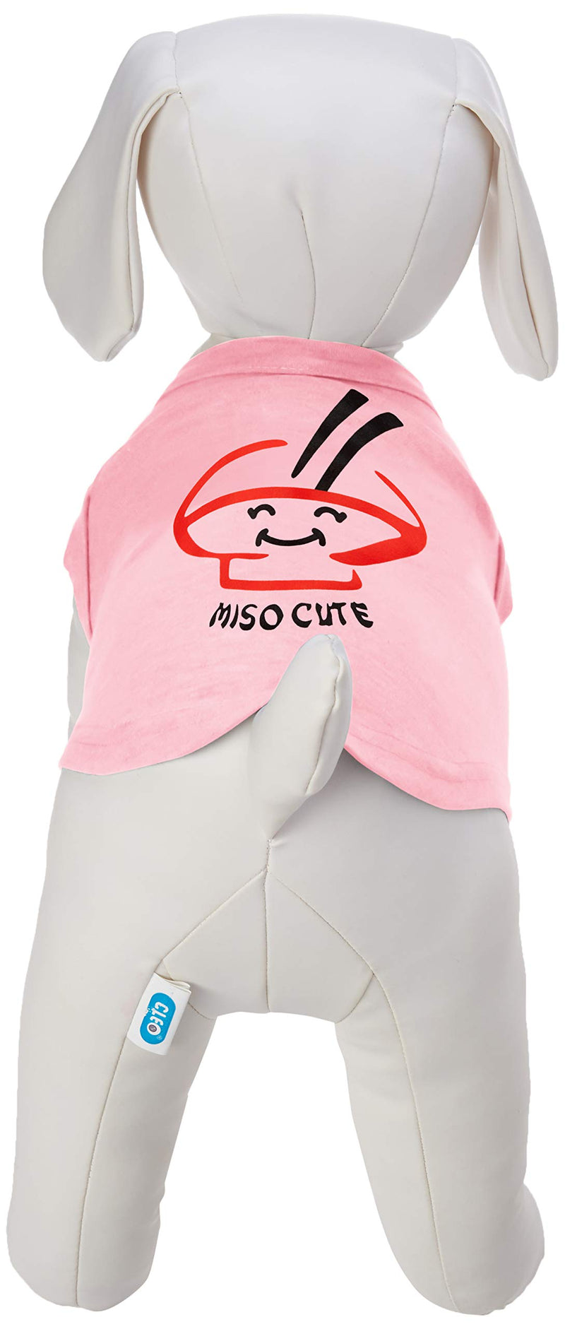 Mirage Pet Products 10-Inch Miso Cute Screen Print Shirts for Pets, Small, Pink - PawsPlanet Australia