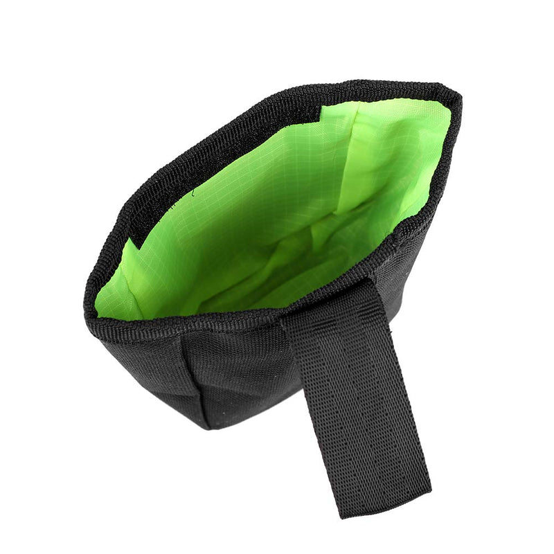 [Australia] - Mini Dog Treat Pouch for Training Easily Carries Pet Bags Kibbles Treats Puppy Small Dog Bait Holder Food Storage Container Treat Tote Carrier Snacks Toys for Training Reward Walking Black 