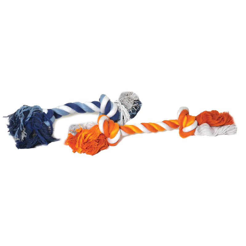 Rosewood Tug Bone Rope Toy For Dogs, Small multi 22 cm, Small - PawsPlanet Australia