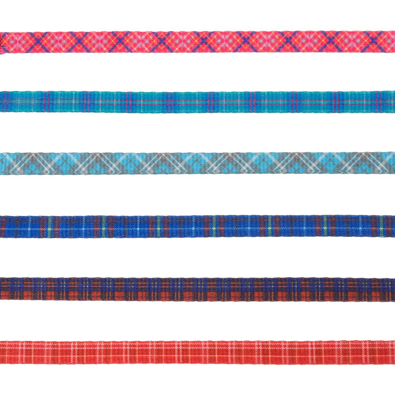 SCIROKKO Cat Collars Quick Release with Bell - 6 Pcs Plaid Breakaway Pet Collars - Adjustable Mixed Colors Collar Set - PawsPlanet Australia