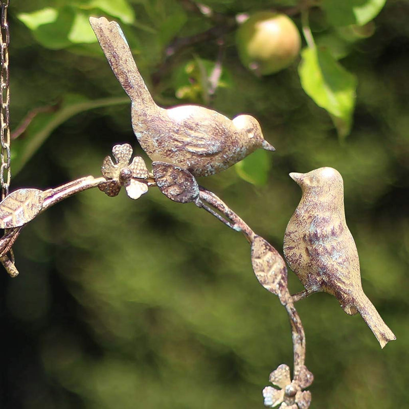 Dibor Bird Feeder Dish Hanging Heart Mother's Day Spring Gardening Gift - PawsPlanet Australia