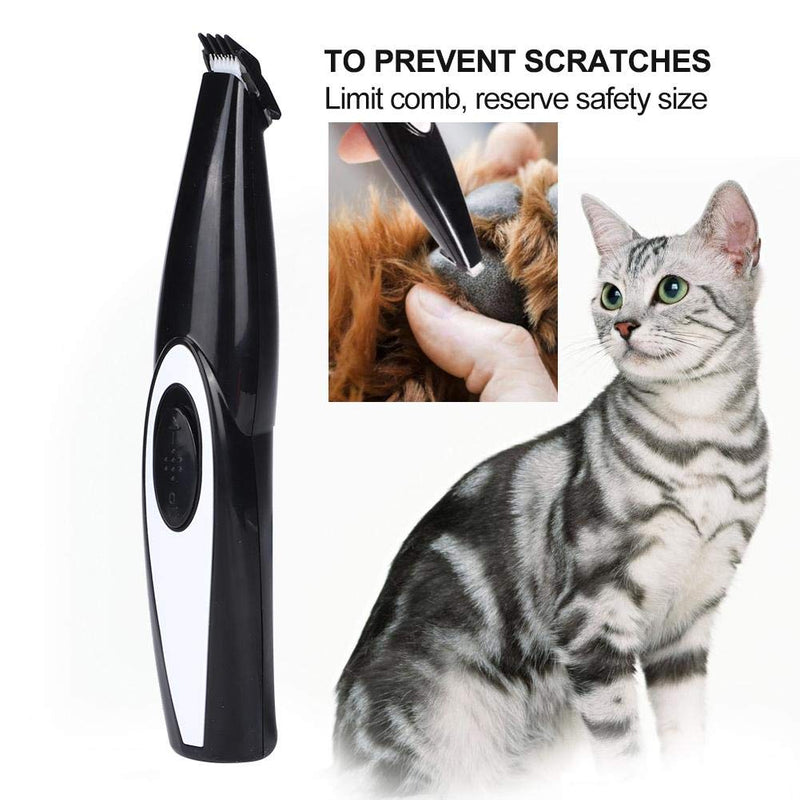 Pet Hair Trimmer Electric Portable Pet Leg Trimmer Mini Tool Low Noise Hair Trimmer for Dogs Cats - PawsPlanet Australia