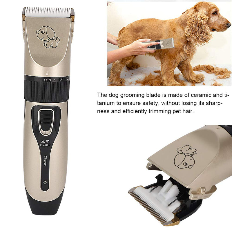 NCONCO USB Electric Animal Pet Dog Cat Hair Trimmer Shaver Razor Grooming Machine - PawsPlanet Australia