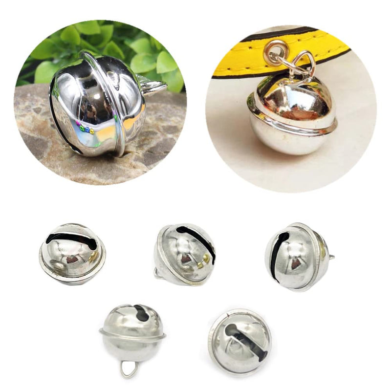 Sctmda Pet Bells for Collars Pack of 10 Loud Dog Bells Cat Bells Collar Small Bells Bells Dog Collar Bells Collar Pendant Dog Collar Charms for Decoration - PawsPlanet Australia