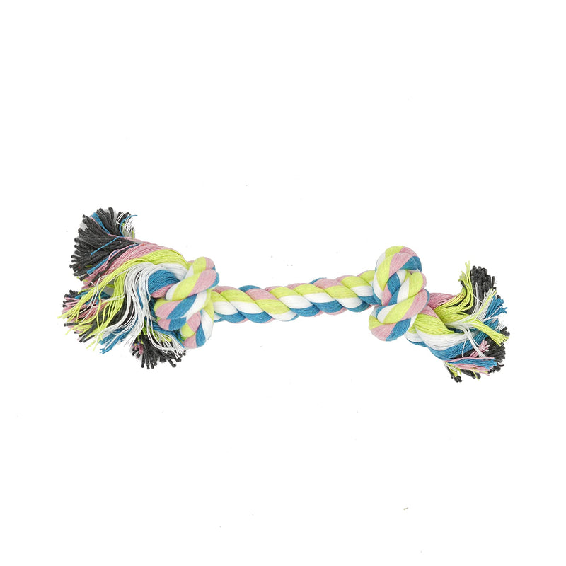 Fur & Bone Puppy Chew Rope Toys for Small and Medium Dogs - Teething & Training Washable Cotton Safe Pet Toy Gift Set, Pack of 10 Activity Accessories Chews - PawsPlanet Australia