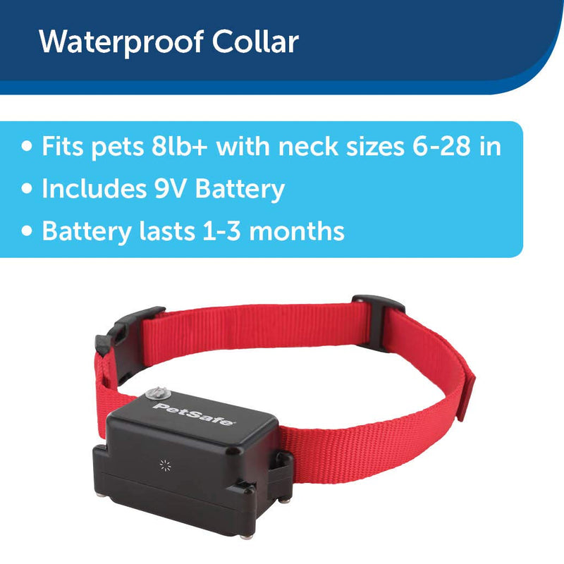 [Australia] - PetSafe Stubborn Dog In-Ground Fence for Dogs and Cats - from the Parent Company of INVISIBLE FENCE Brand – Multiple Wire Gauge Options Collar Only - No Wire Add-a-Dog Collar 