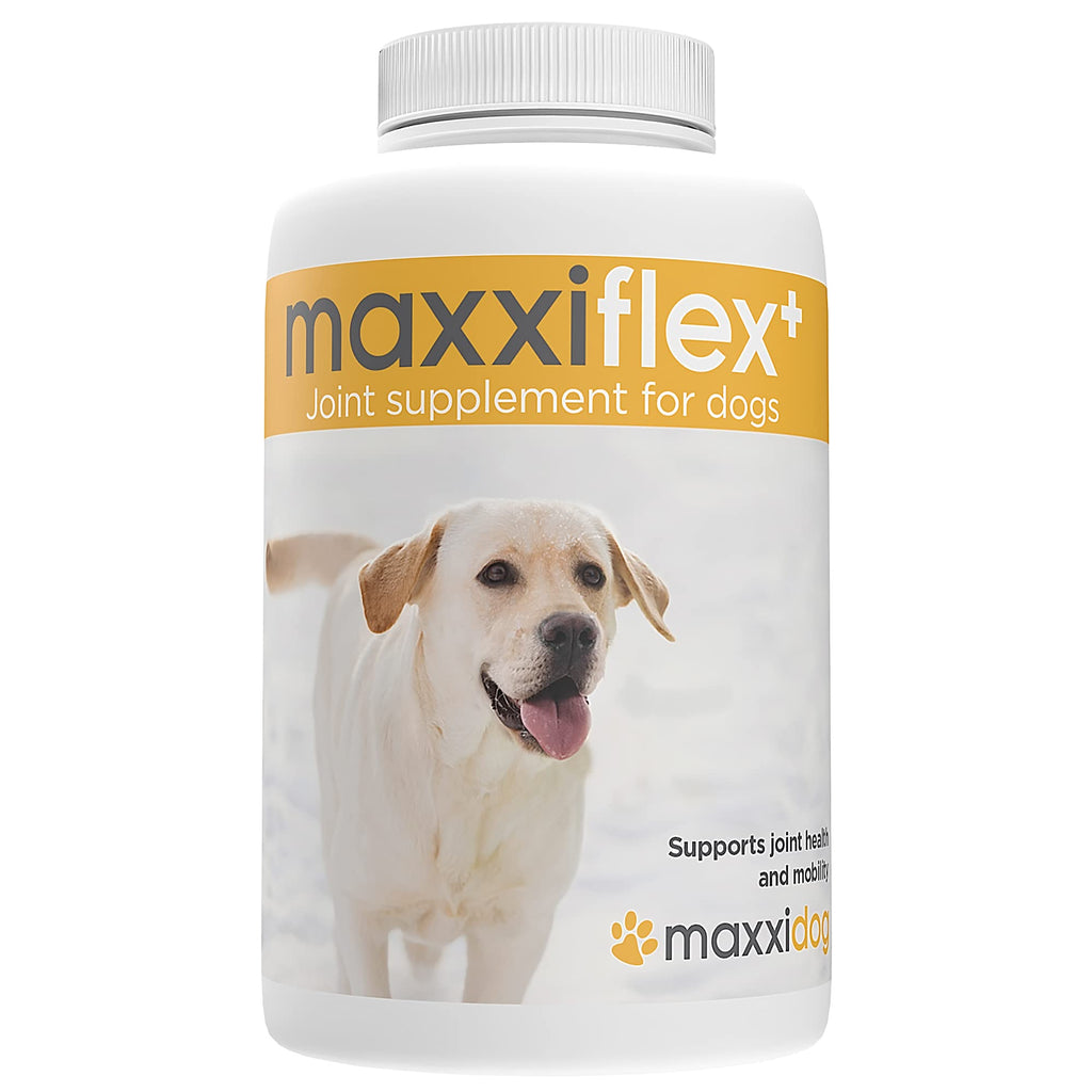 maxxiflex+ joint tablets for dogs - devil's claw, MSM, glucosamine, hyaluronic acid, chondroitin, bromelain, turmeric - 60 pieces 60 pieces (pack of 1) - PawsPlanet Australia