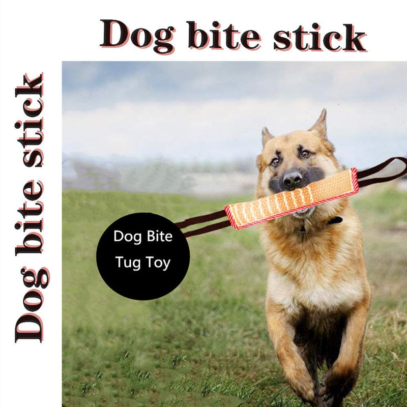 N\A Dog Tug Toy Durable Dog Chew Toys with 2 Rope Handles Dog Bite Tug Toy Puppy Training Interactive Toy for Medium Large Dogs - PawsPlanet Australia