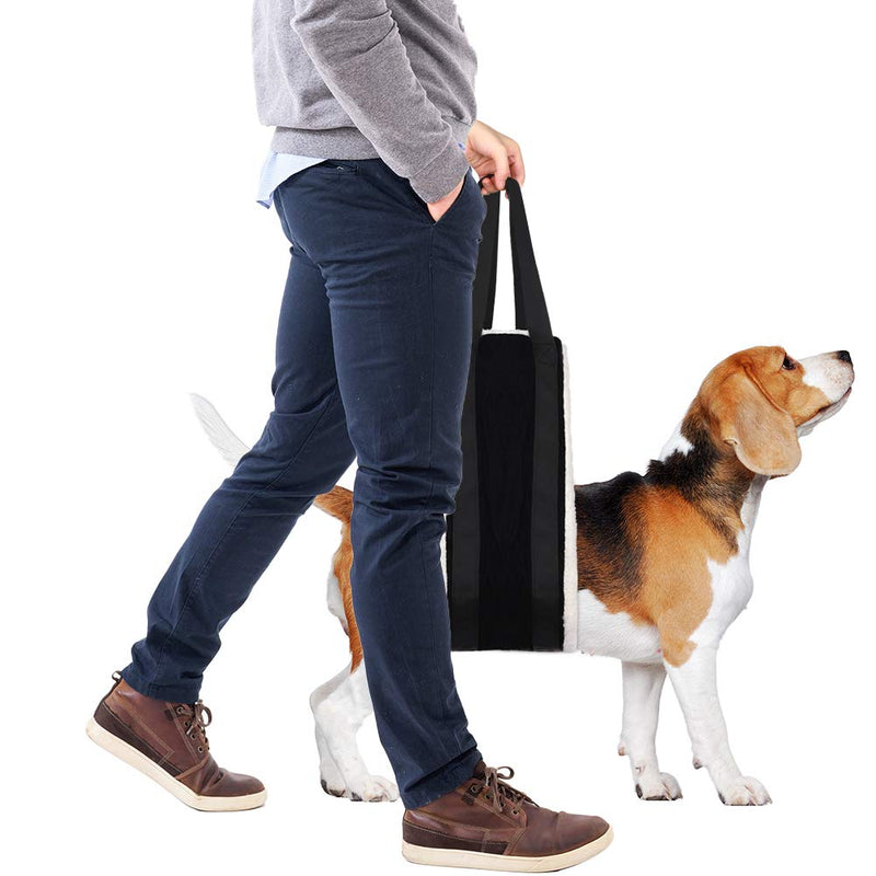 [Australia] - HNYG 7" x 51" Dog Lift Harness Sling for Rear Legs Helps Elderly Dogs with Reduced Mobility, Soft Lining Dog Sling, K9 Support Dog Harness for Arthritis ACL Rehabilitation Rehab, Fits Dogs 30-120 lbs 