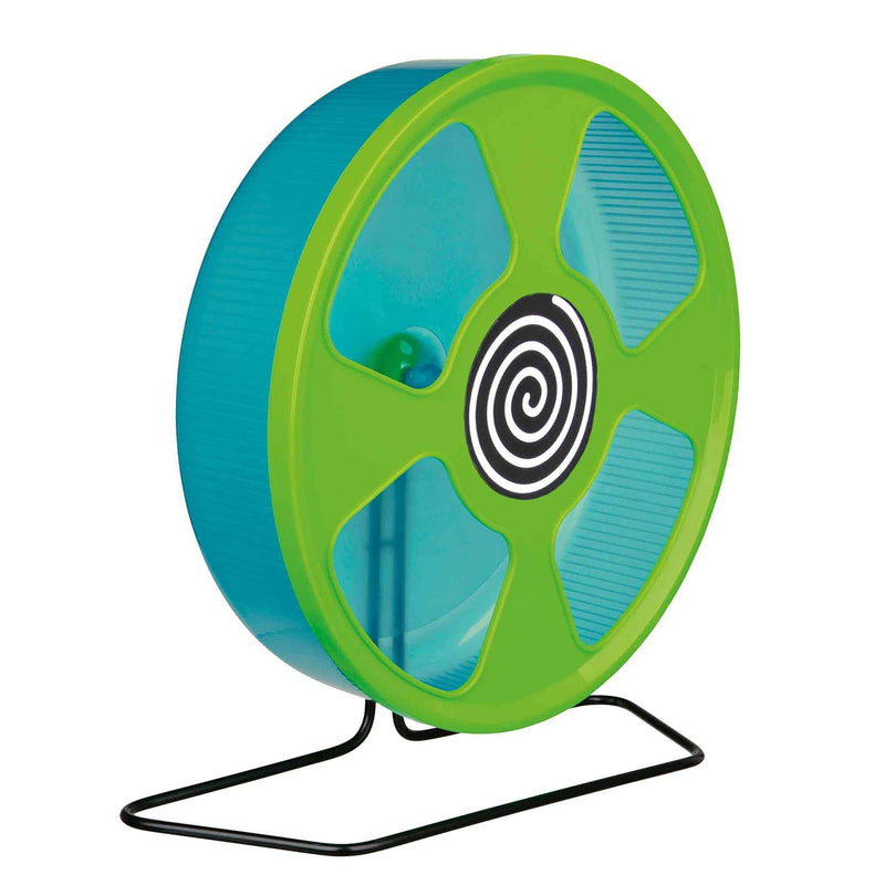 Trixie 61011 Rotating Ferris Wheel Hamsters, Plastic, ø28 cm, Assortment: Random Colors - PawsPlanet Australia