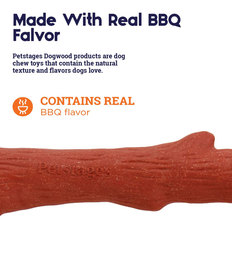 [Australia] - Petstages Dogwood Original & Mesquite Stick Dog Chew Toy - 2 Pack – Safe, Natural & Healthy Chewable Sticks - Tough Real Wood Chewing Stick for Dogs 