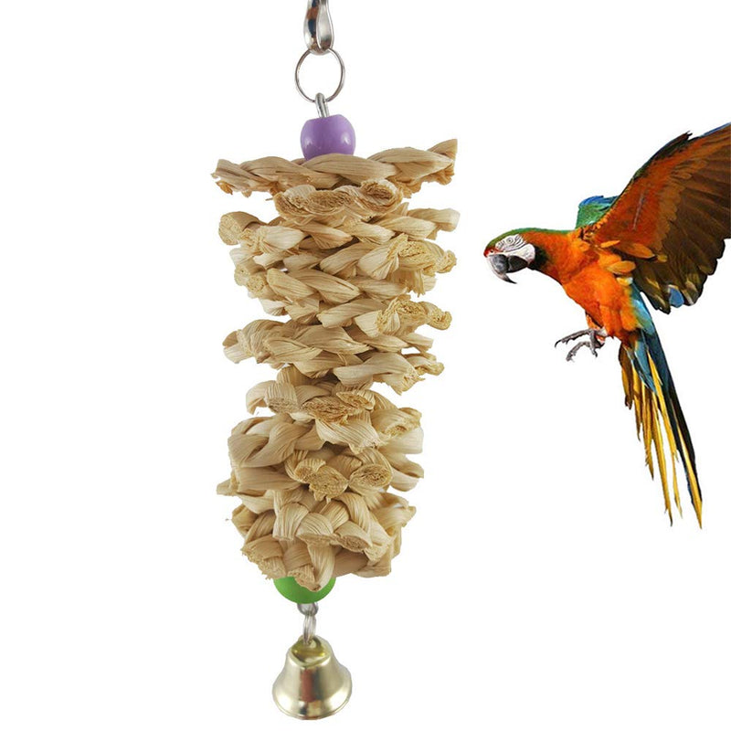 [Australia] - Fung Bird Toys Bird Chewing Toy Parrot Chewing Toys Parrot Cage Bite Toys for Small and Medium Parrots and Birds Bird Supplies 