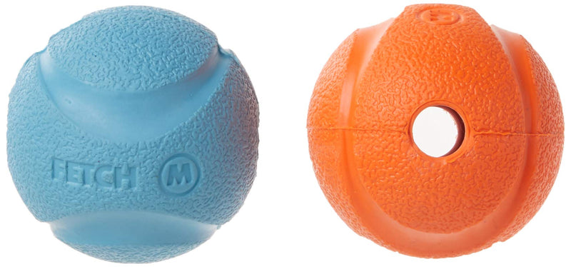 Chuckit - Reounce Ball Medium 2 Pack - 6 cm - Dog Toy - 1 piece 2 Count (Pack of 1) - PawsPlanet Australia
