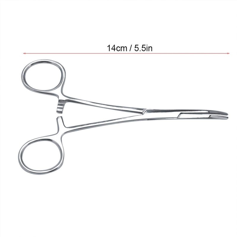 Stainless Steel Pets Dogs Cats Ear Hair Tweezers Scissors Clamp Pulling Shears Plier Pet Dog Trimmer Accessories(L) L - PawsPlanet Australia