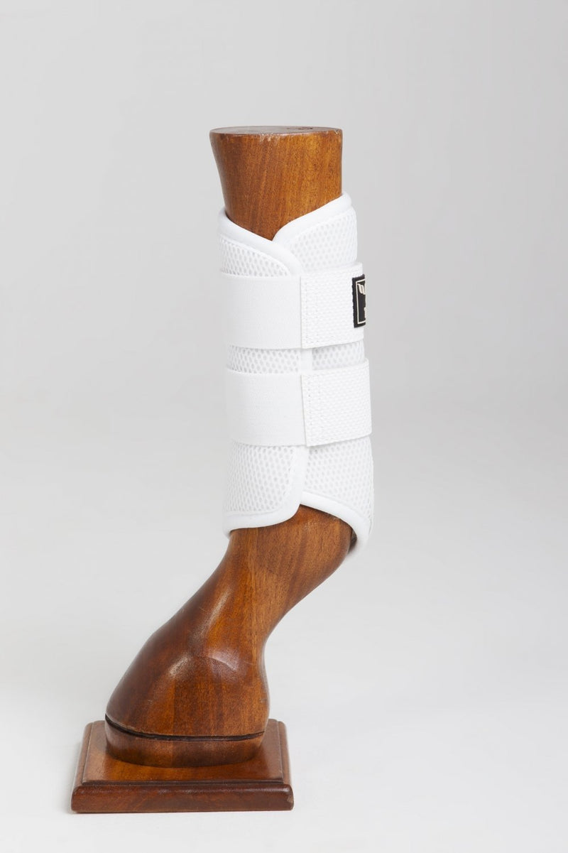 [Australia] - Back on Track Splint Brush Boot Size Small White Pair Large 