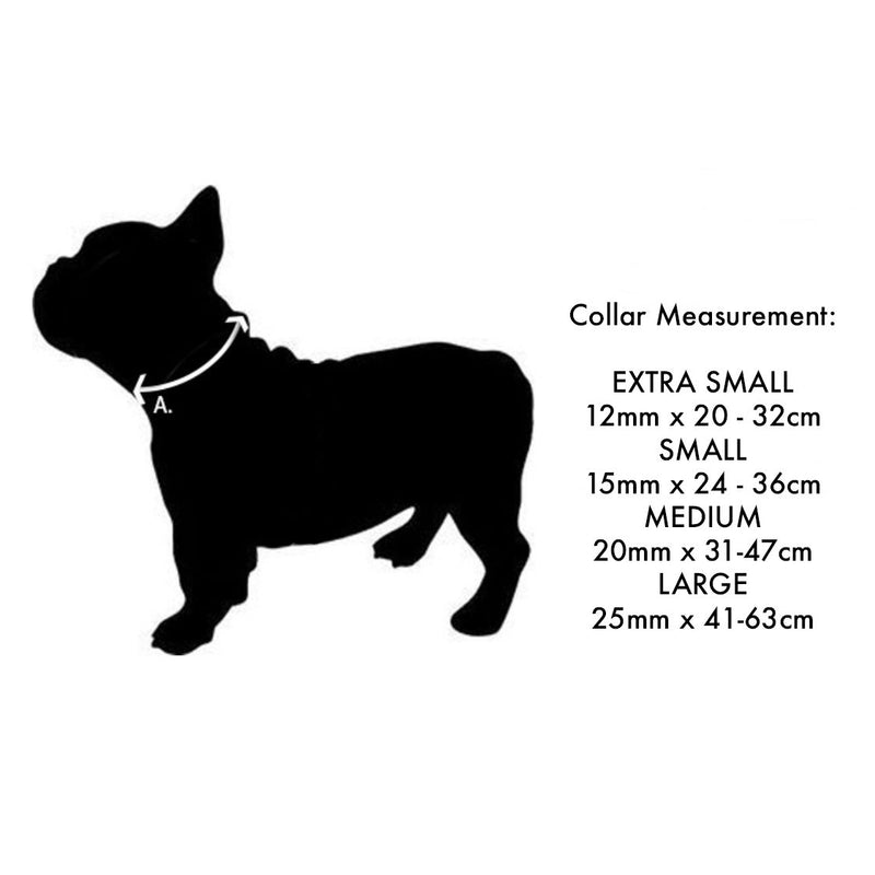 [Australia] - Red Dingo Plain Black Dog Collar s Hot Pink 