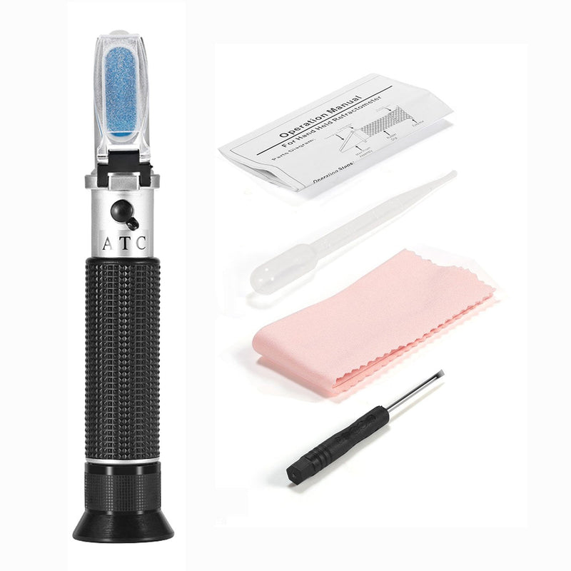 Pet Dog & Cat Refractometer,V-Resourcing Pet Urine Specific Gravity (1.000~1.060) Clinical Refractometer with Serum or Plasma Protein Test (2~14 g/100ml) for Veterinary Cat,Dog, Pets - PawsPlanet Australia