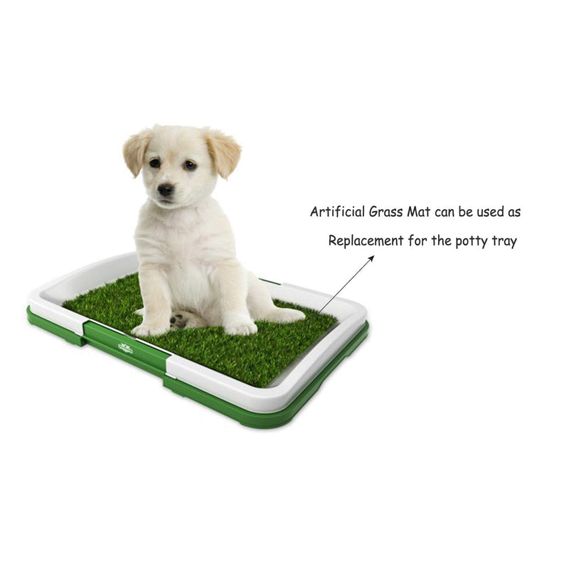 [Australia] - Deseados Artificial Grass Pet Turf Synthetic Grass Dog Potty Training Pad Entrance Way Grass Doormat Fake Grass Floor Door Mats 1.5ft X 2ft 