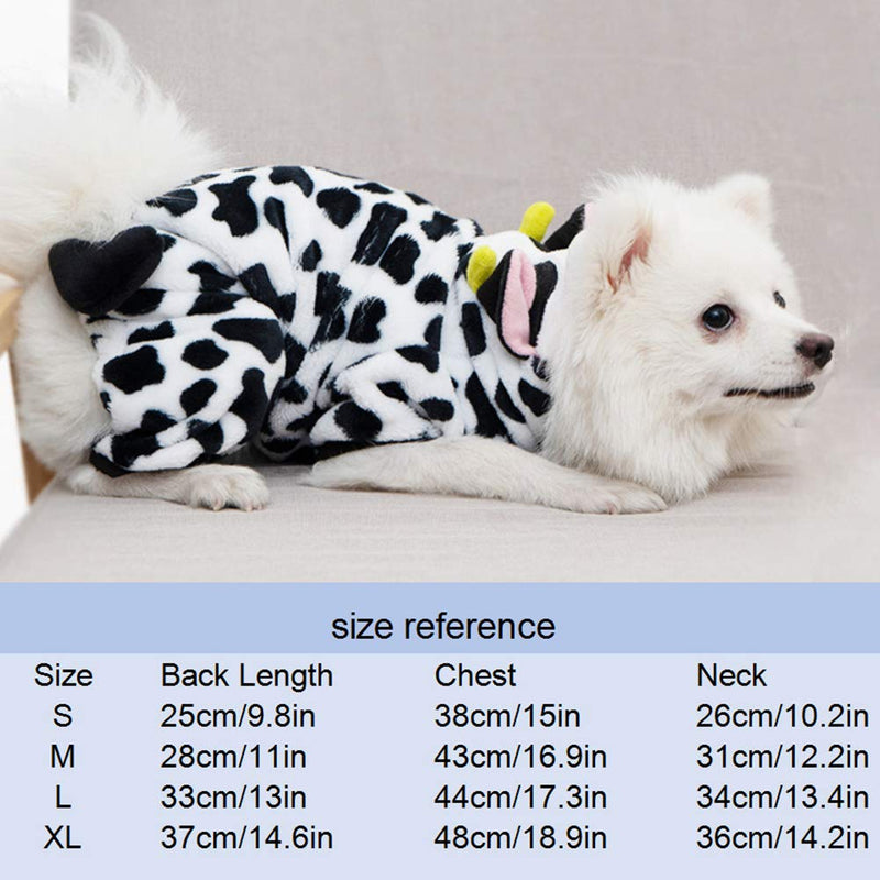 IBLUELOVER Cute Pet Dog Fleece Vest Jacket Warm Sweater Hoodies Jumper Sweater Coats Apparel Clothes for Small Dogs Puppy Teddy Chihuahua Yorkshire Terrier S - PawsPlanet Australia