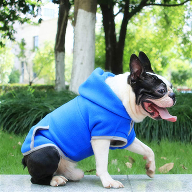 Pet Dog Clothes, Dog Sweater Coat, Warm Pet Winter Clothes Outfits for Dogs, Washable Polar Fleece Dog Hoodies, Wind-Resistant Easy to Clean - PawsPlanet Australia