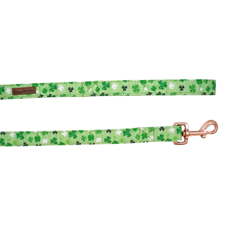 Dog Leash, Holiday Durable Strong Spring Dog Leash Heavy Duty Leash Comfortable Padded Dog Leash for Small Medium Large Dogs Medium (Pack of 1) L: Lucky Clover - PawsPlanet Australia