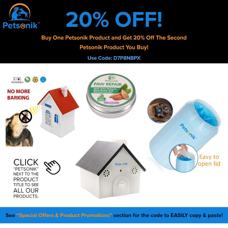[Australia] - No Bark Bird House for Dogs | Anti Bark Bird House That Makes Dogs Stop Barking | Free E-Book | Outdoor Bark Box | Stop Dogs from Barking Device Ultrasonic Birdhouse for Dog Deterrent Control Devices 