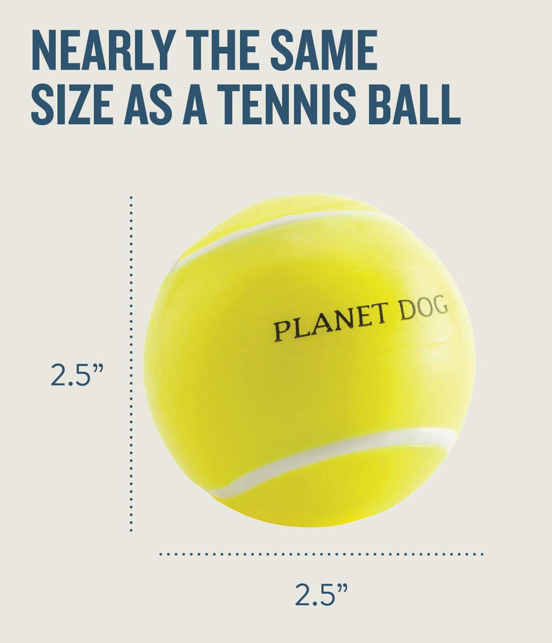 Planet Dog Orbee-Tuff Tennis Ball Dog Toy - PawsPlanet Australia