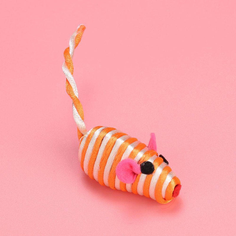 [Australia] - 10pcs Plush Snail Catnip Toy, Pet Cat Scratching Mouse Shaped Toys Having Fun Exerciser Interactive Chaser Teaser Toy for Cats Dogs Puppy Kitty Kitten Pets Novelty Gift 