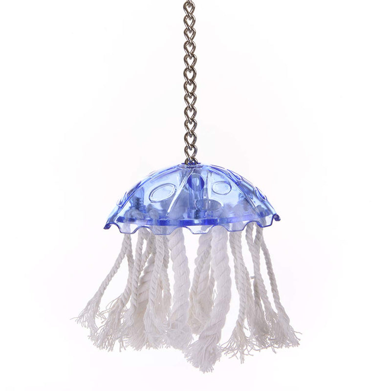 [Australia] - Lucky Bird Wave Gearhead Jellyfish Bird Toy cage Toys Cages Bulletproof Plastic African Grey Amazon 