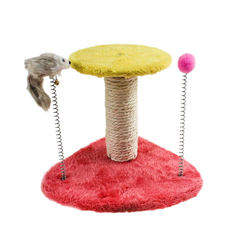 [Australia] - POPETPOP Cat Tree Tower - Cat Climbing Tower with Cat Toy Mice Frame Furniture Scratching Post for Kitty Climber House Cat Play Tower Activity Centre for Playing Relax and Sleep 