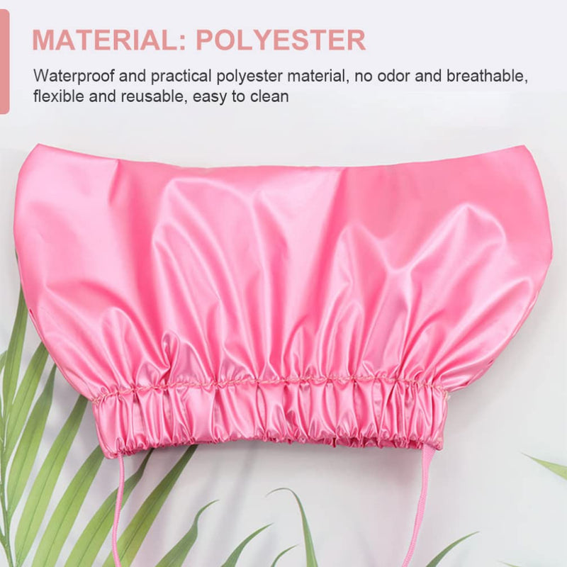 Mipcase Pet Shower Cap Waterproof Hat: Shower Dog Ear Covers Overhanging Pet Bath Ear Protection Shower Cats Ear Drops Guard for Kitten Puppy Small Pets Bath - PawsPlanet Australia