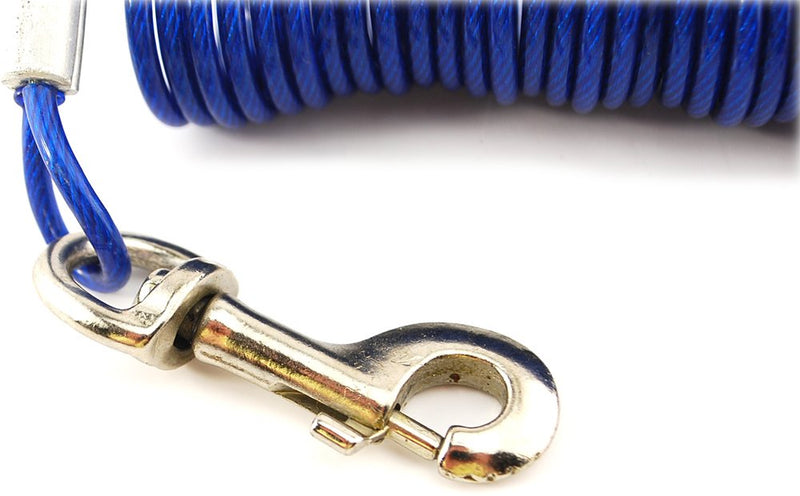 [Australia] - VIP Home Essentials - Coiled Line, Straight Line, or Stake & Cable Pet Tie-Out Cables 