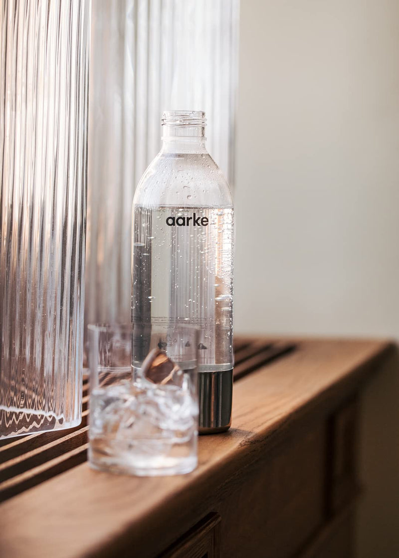 AARKE Extra PET Stainless Steel 1L bottle (for use with AARKE Carbonator) - PawsPlanet Australia