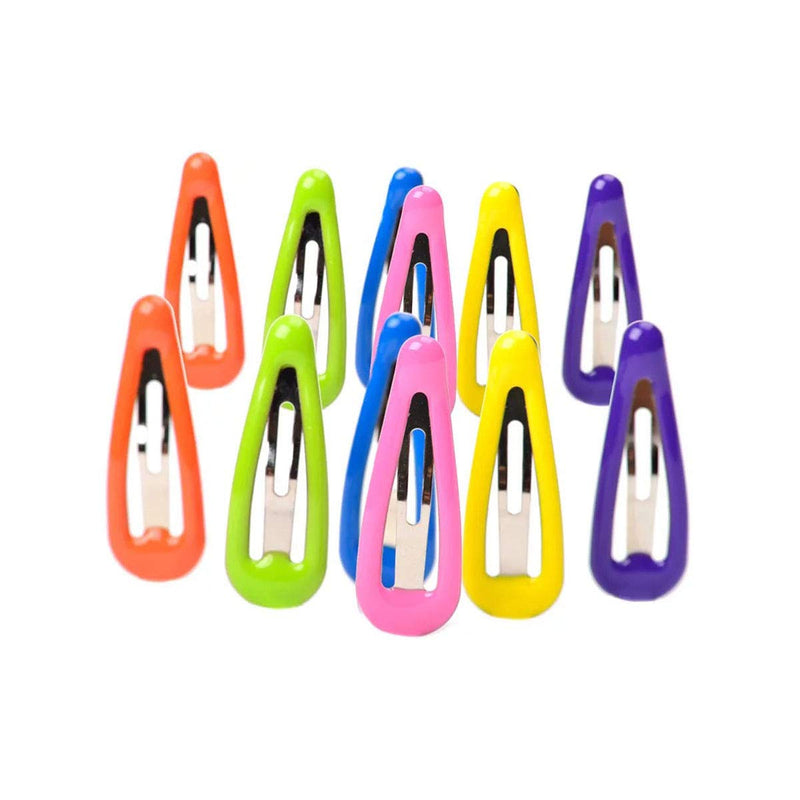 Carykon 30PCS Mini Pet Hair Clips Puppy Dog Snap Hair Clips Mini BB Clip, Mixed Colors - PawsPlanet Australia