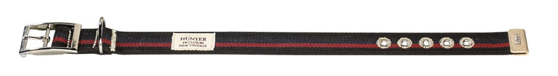 HUNTER HT63010 New Orleans Stripes Collar, One Size - PawsPlanet Australia