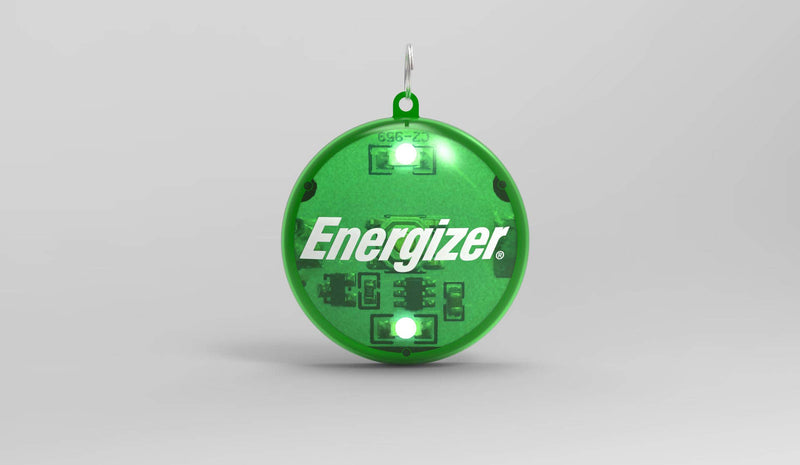 [Australia] - SPOT LED Energizer Digital Pet QR Recovery ID Tag, IP65 Water and Dust Resistant with Half Mile Visibility Green 