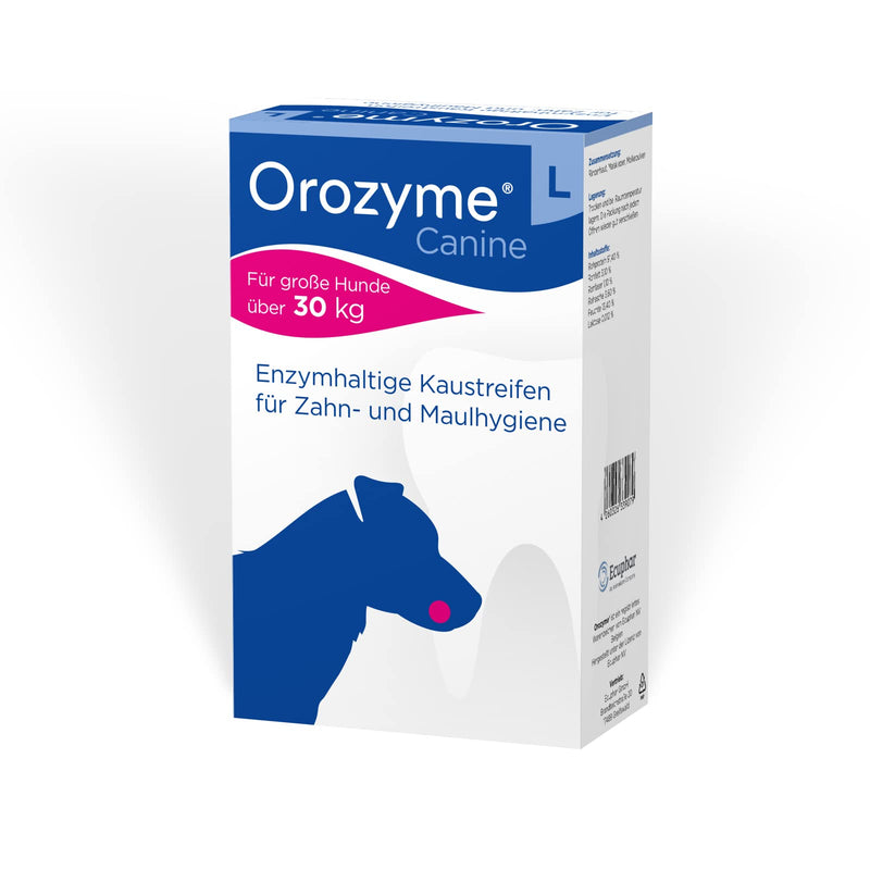 ecuphar Orozyme chewing strips L 141 g 141 g (pack of 1) - PawsPlanet Australia