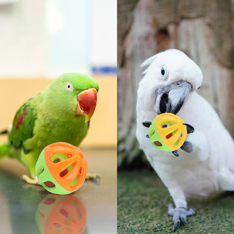 Tiibot 10 Pieces Bird Parakeet Toys Small Parrot Chewing Toys Parrot Cage Foraging Hanging Toys Bird Swing Bird Ladder for Parrots Lovebird Cockatiel Conure - PawsPlanet Australia