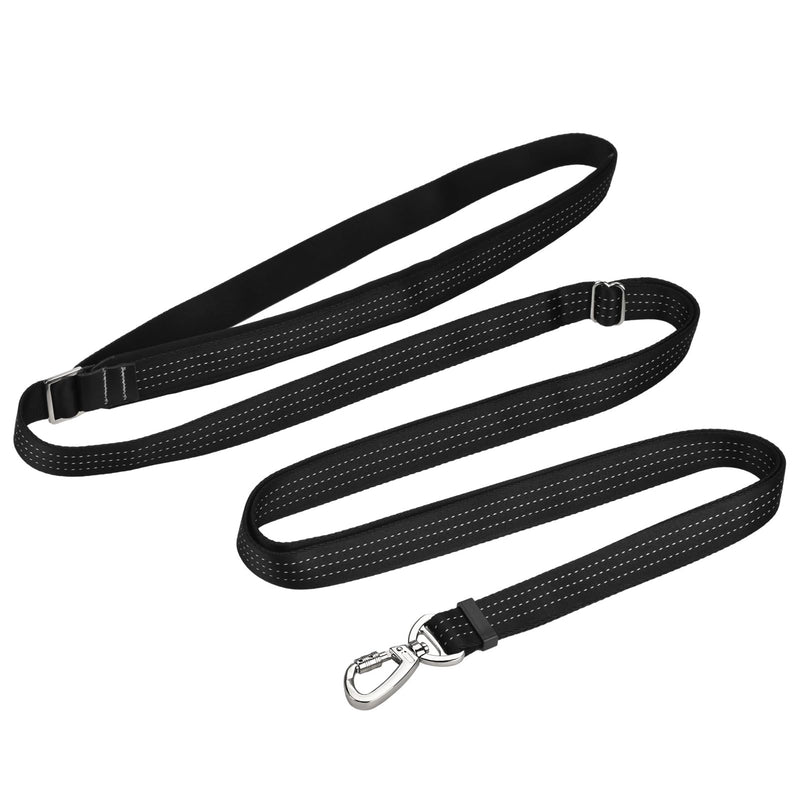 SPEELULU 1.8m - 3m multifunctional hands-free dog leash, versatile hip belt leash, shoulder leash dog leash, length adjustable dog training hiking running leash with carabiner hook - PawsPlanet Australia