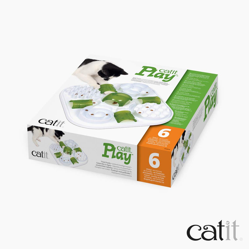 Catit Play Treat Puzzle Slow Feeder - PawsPlanet Australia