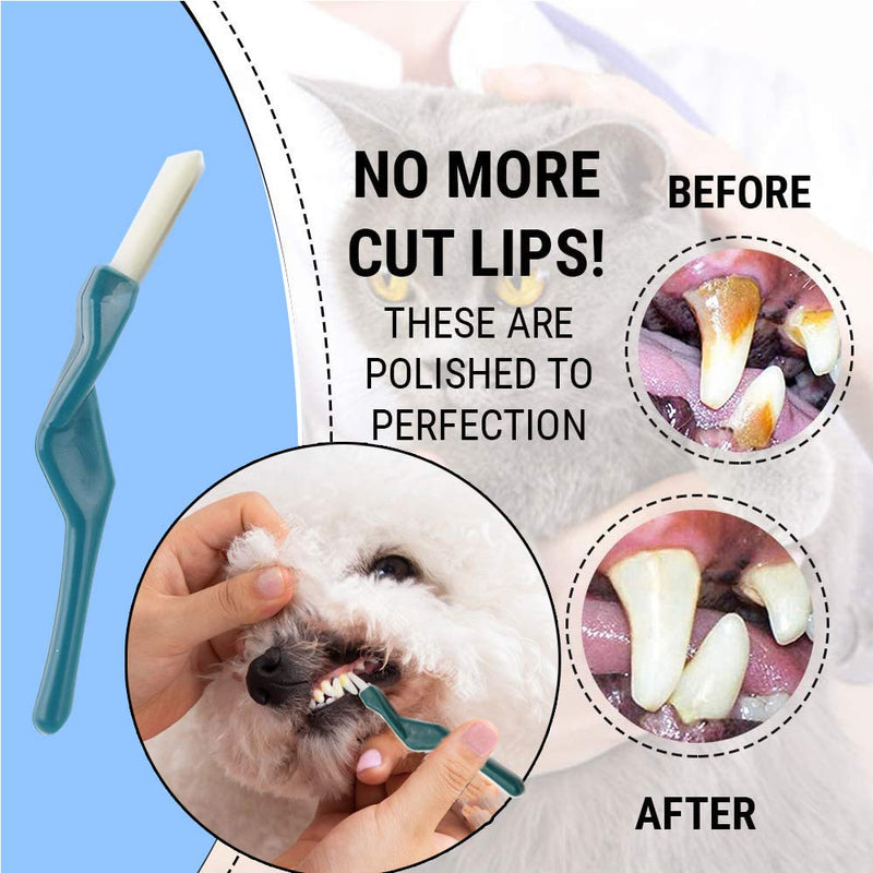 Dog toothbrushes, toothbrushes for dogs, pet toothbrush, double head soft toothbrush, dog toothbrush, dental care for dogs, removes deposits and tartar - PawsPlanet Australia