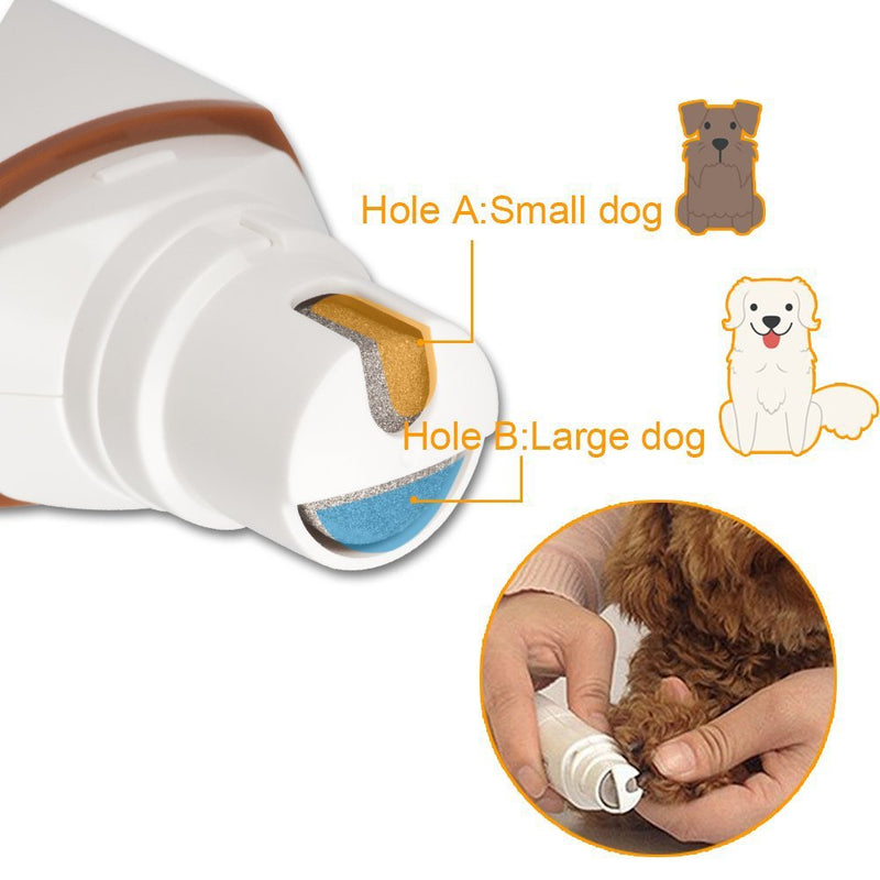 [Australia] - Codos Low Noise Pet Nail Grinder Clipper Electric Claw Paws Grooming Tool Pedicure Devices for Dogs Cats and Other Small and Medium Pets 