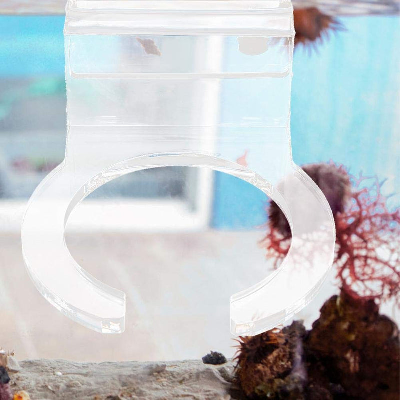 [Australia] - Aquarium Pre Filter Sock Holder Acrylic Pre Sump Filter Mount Bracket Fish Tank Felt Filter Bags Holder 4inch 