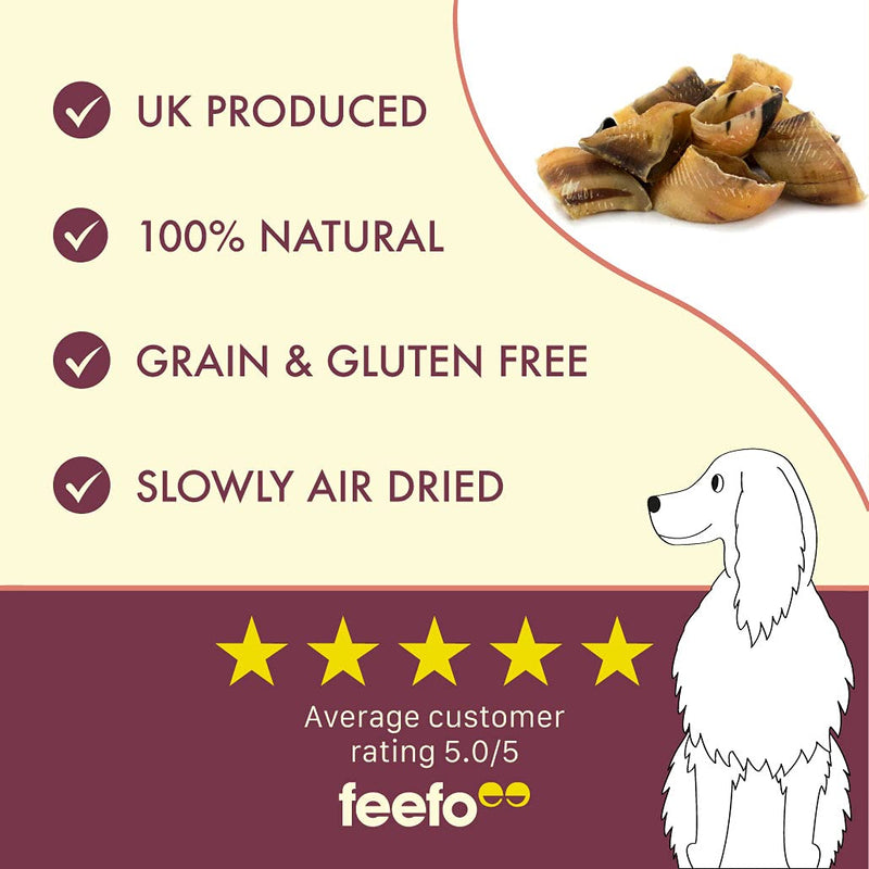 Empty Dried Cow Hooves British Natural Chew, Treats for Dogs (25) 25 Count (Pack of 1) - PawsPlanet Australia
