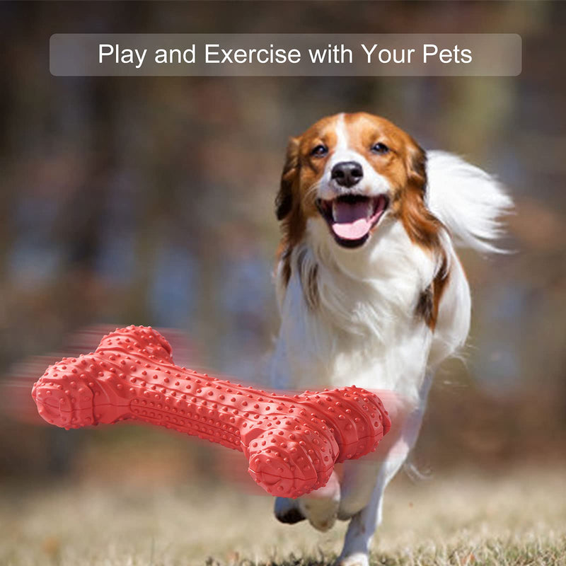 Dog Chew Toys for Aggressive Chewers, Interactive Squeaky Dog Toys, Indestructible Dog Toys for Medium Large Dogs - PawsPlanet Australia